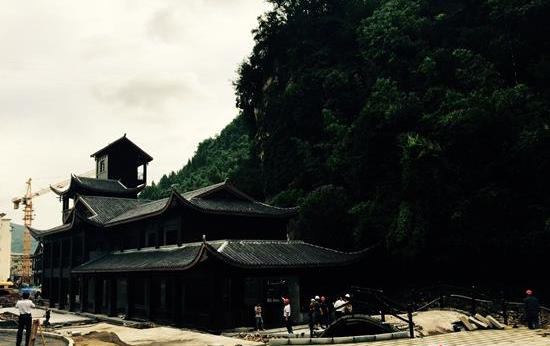 即將交付使用的游客服務(wù)中心 即將交付使用的游客服務(wù)中心